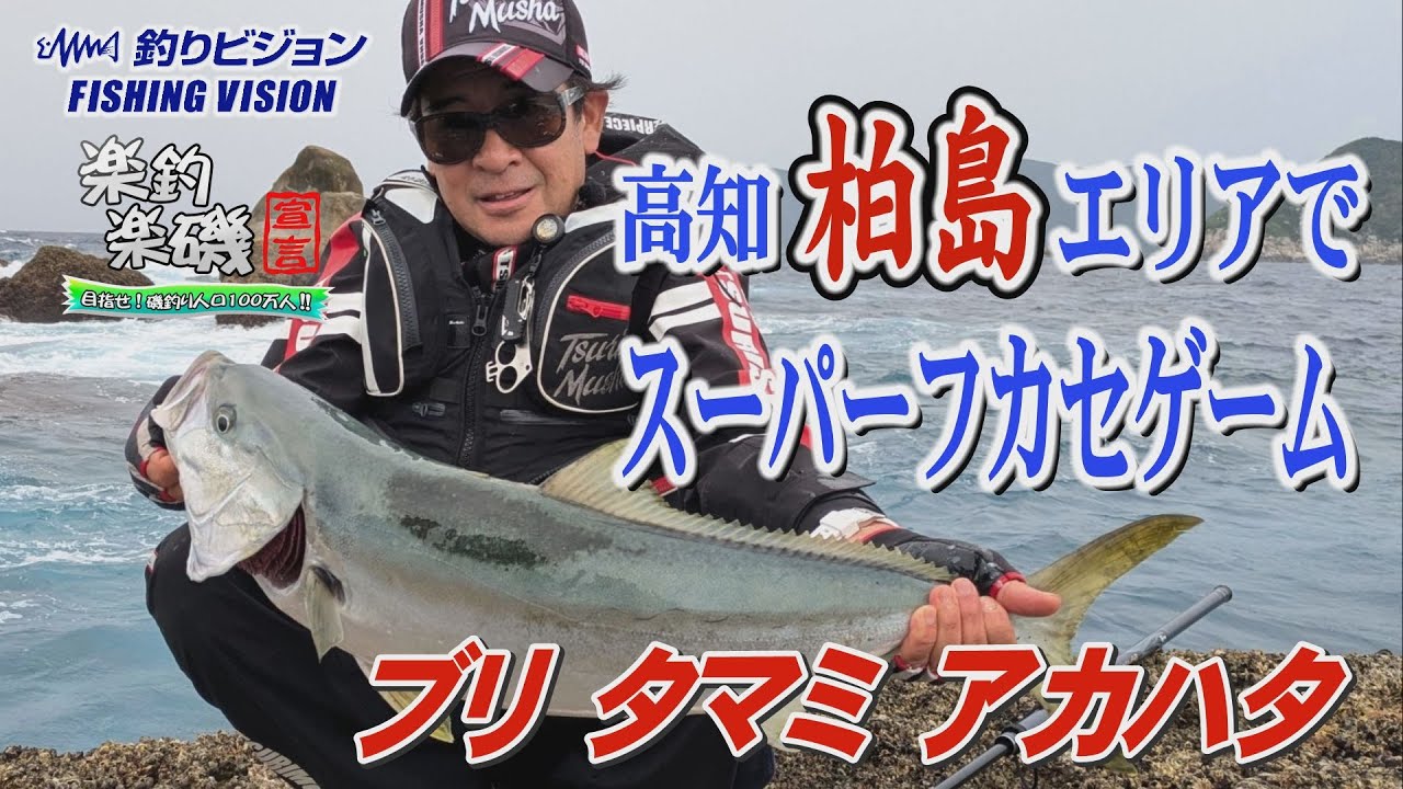 【楽釣楽磯 ダイジェスト版  柏島で真夏のＳＦＧ！】