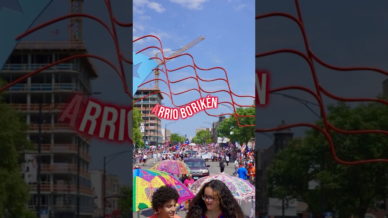 Barrio Boriken 46th Puerto Rican People's Day Parade #puertoricanparade #humboldtpark #chicago