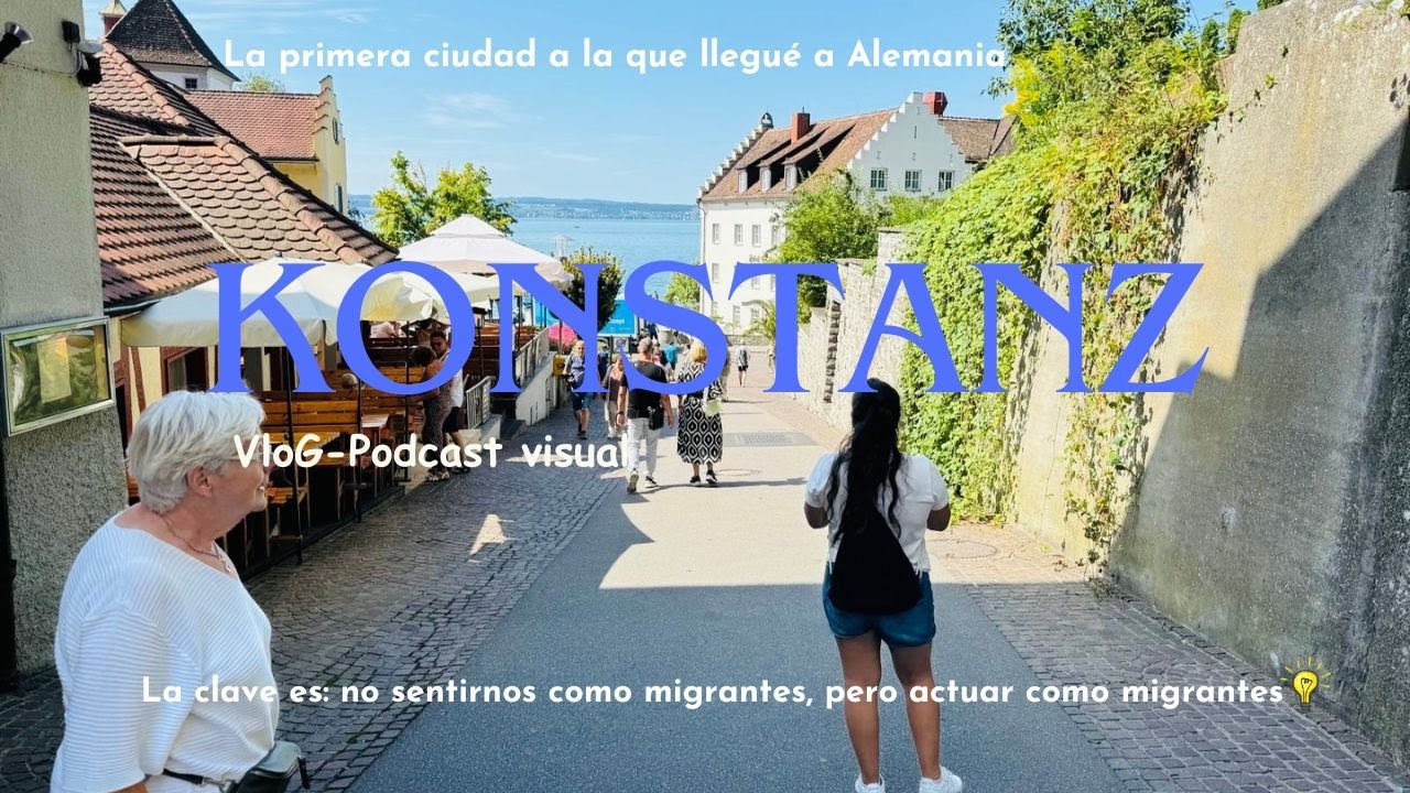 Mi primera EXPERIENCIA como MIGRANTE l viaje a Konstanz - Suiza l Acampando 🏕️