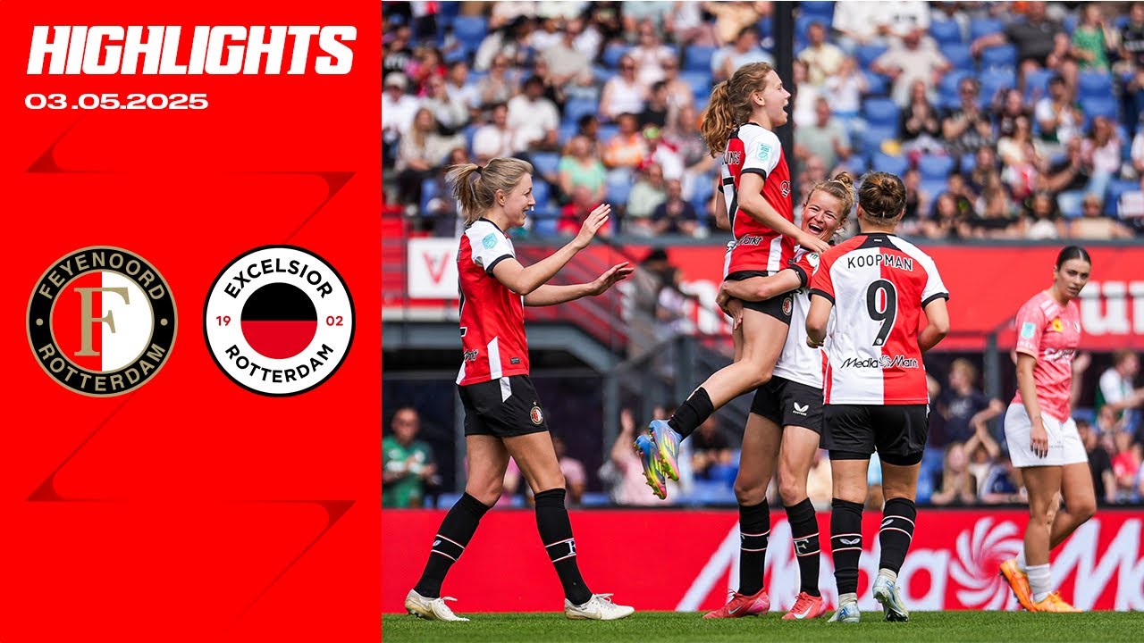 Highlights | Feyenoord V1 - Excelsior | Azerion Vrouwen Eredivisie 2024-2025