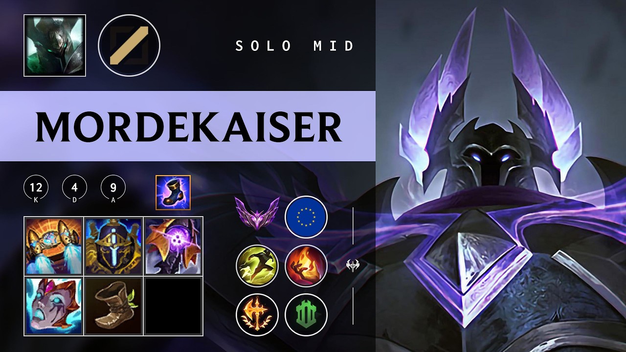 Mordekaiser Mid vs Yasuo - EUW Master Patch 26.04