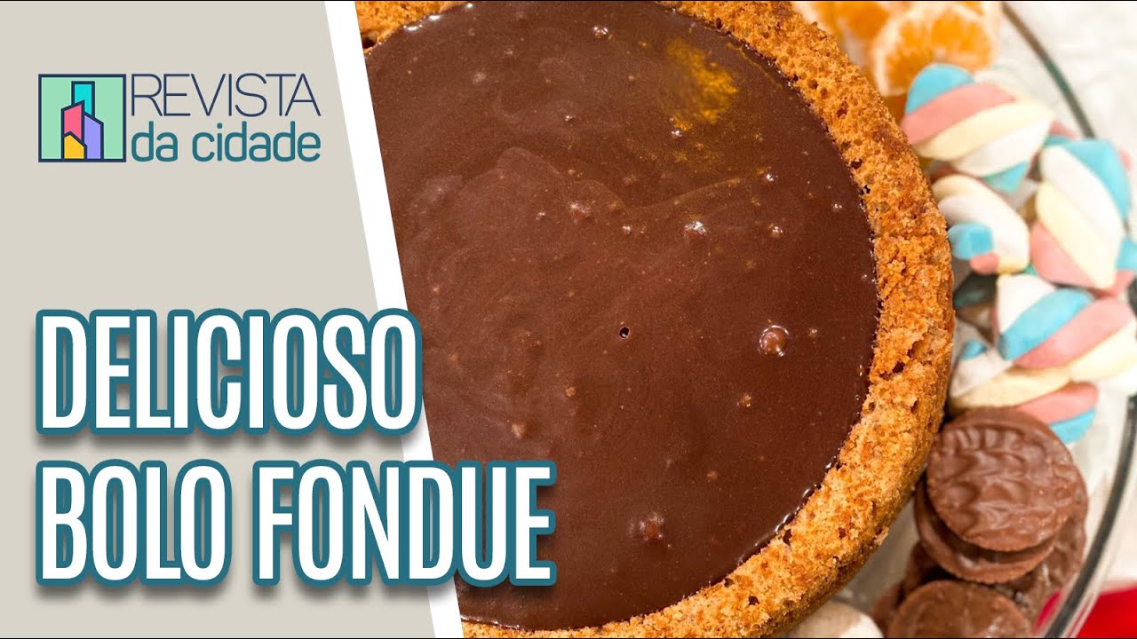 Bolo Fondue incrível - Revista da Cidade (05/06/2023)