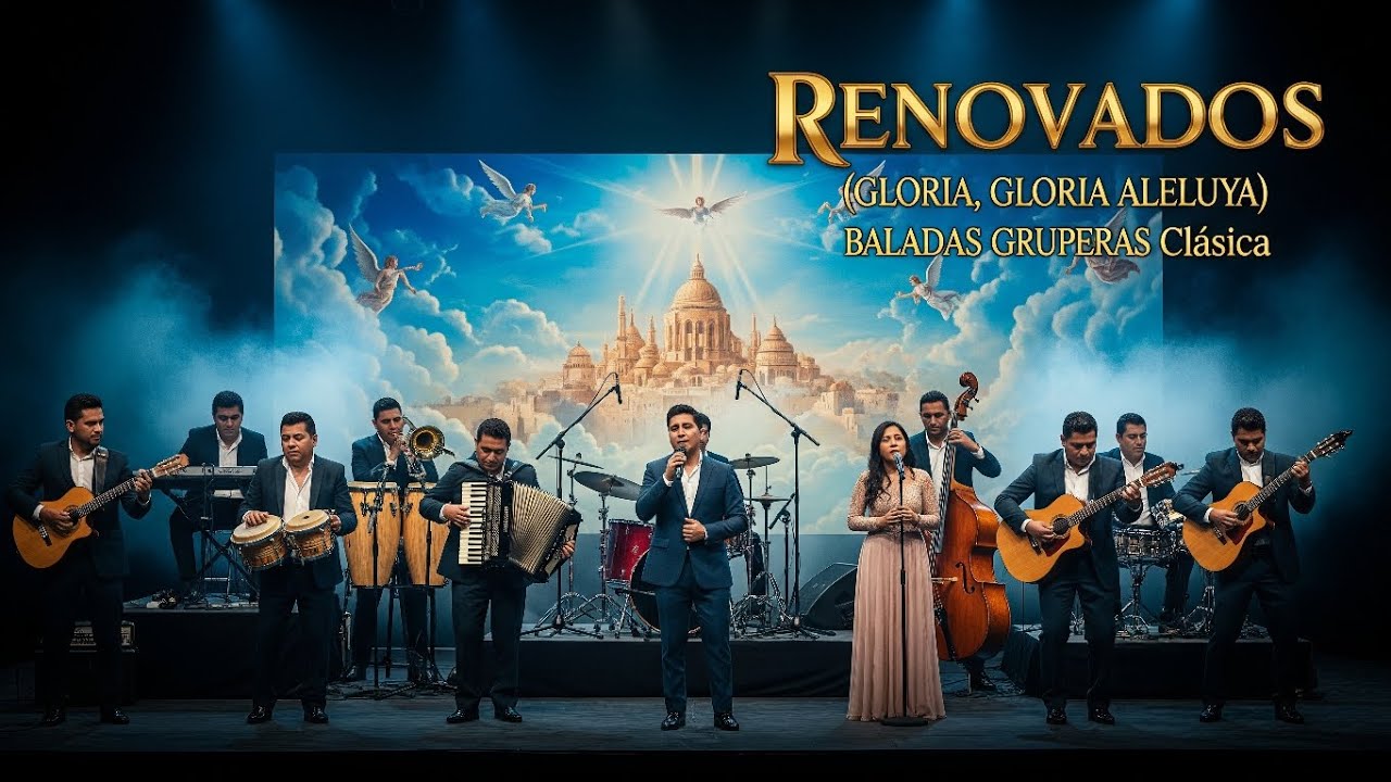Baladas Cristianas Gloria, Gloria aleluya Cover con Renovados en versión Balada