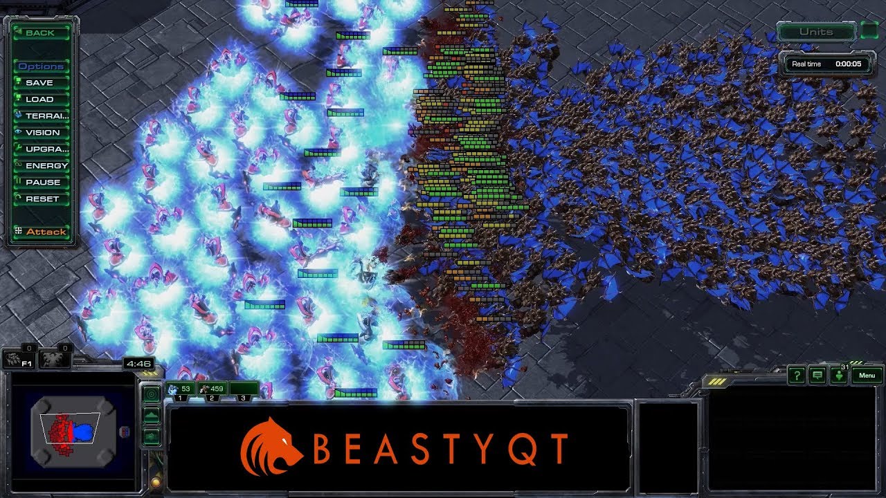 StarCraft 2: 60 Archons vs 600 Mutalisks?!