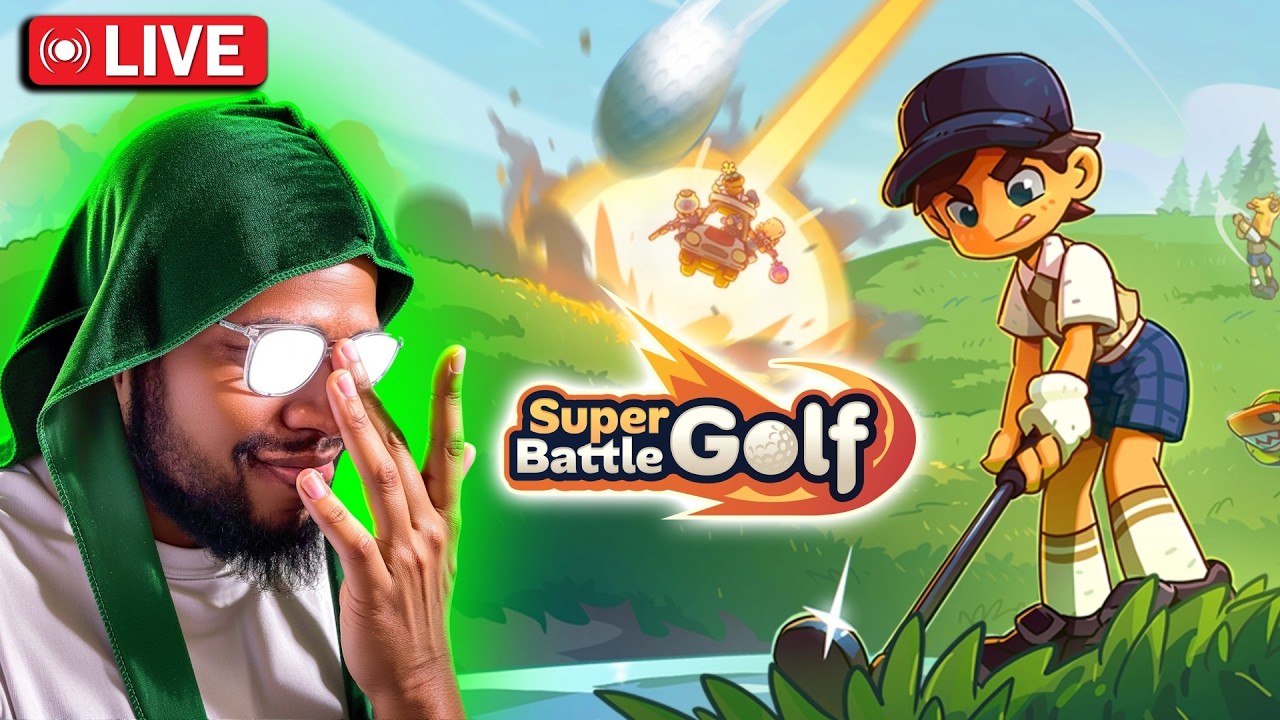 🔴 LIVE - SUPER BATTLE GOLF!!!  THIS IS PURE CHAOS!!!!