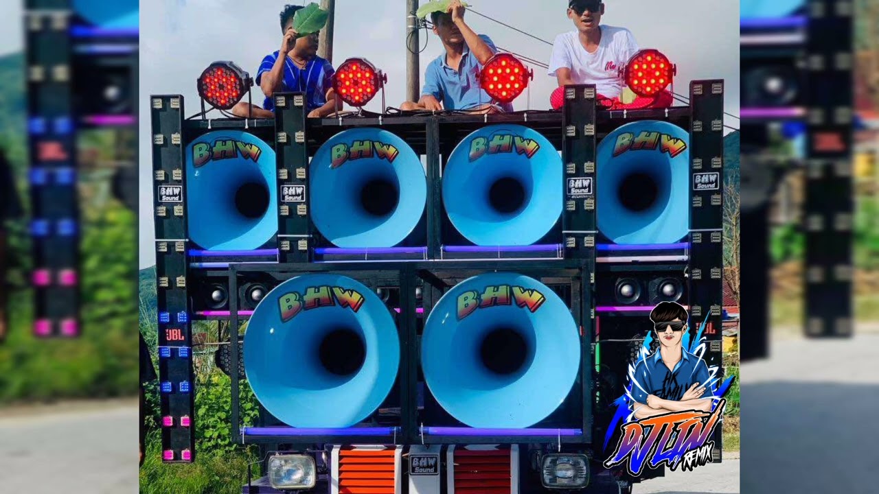 BASS လော်မြူးမြူးလေတပုဒ်  🎧( BHW JBL BY DJLINREMIX)🔊🔊