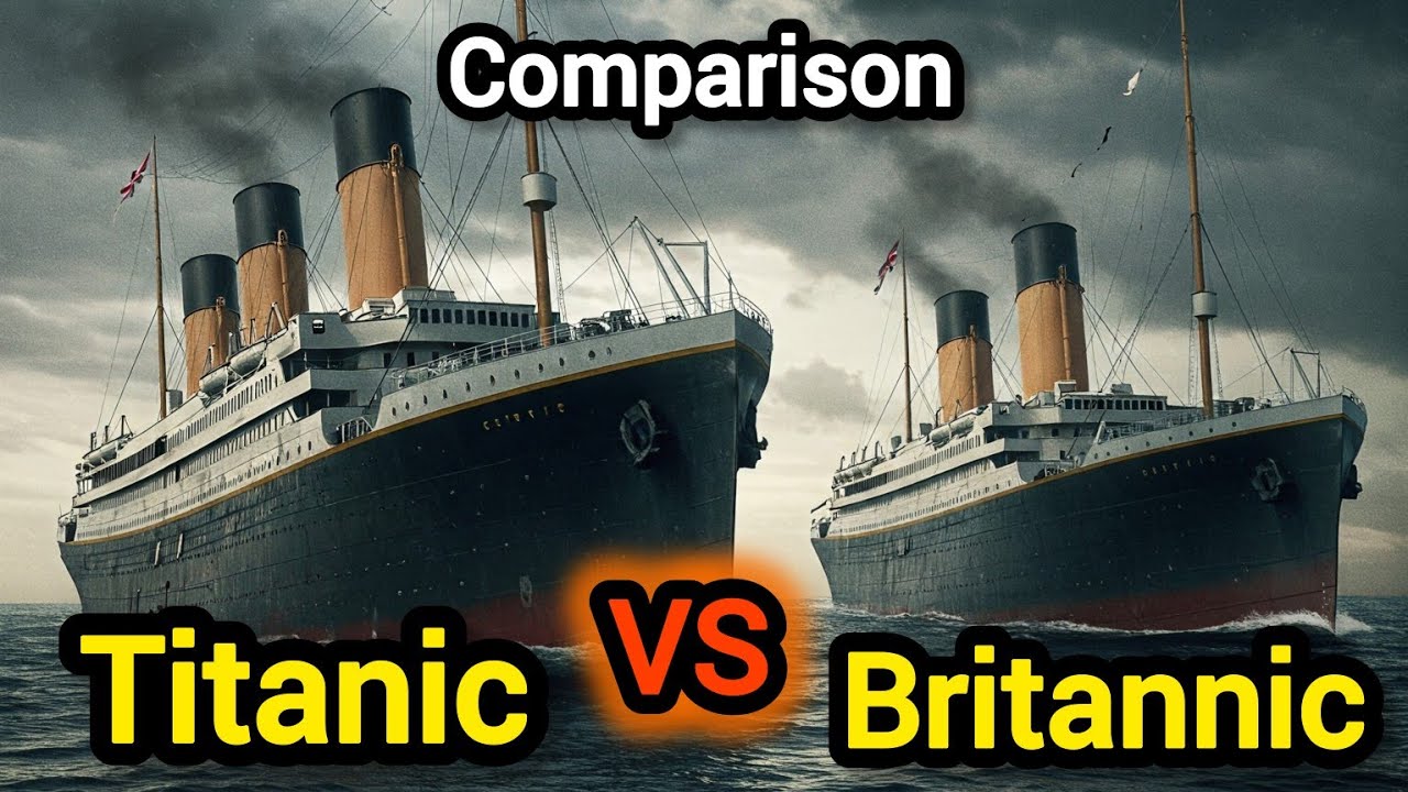 Titanic VS Britannic بریتانیک خواهر دوقلوی تایتانیک و شبیه سازی غرق تایتانیک