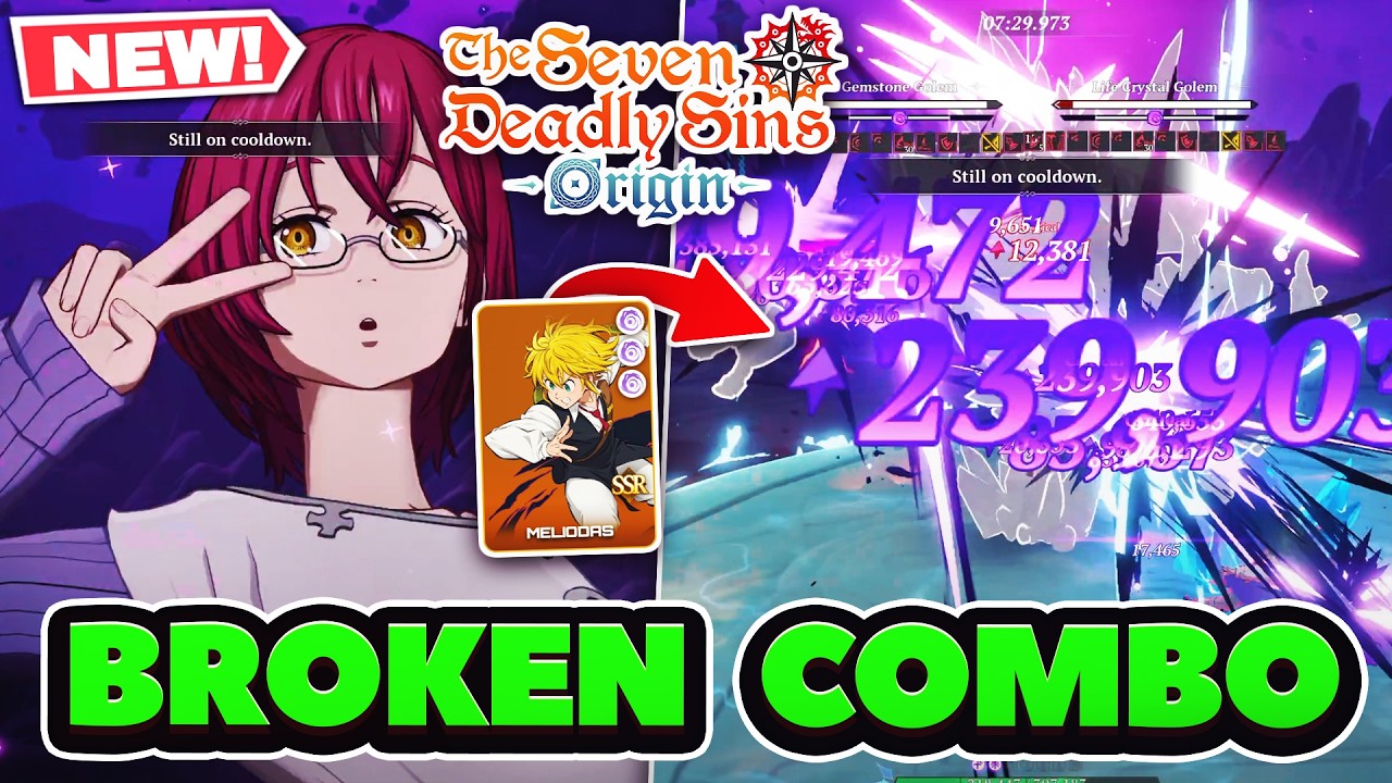 F2P ГОРТЕР ЛОМАЕТ МЕЛИОДАСА! БЕЗУМНОЕ КОМБО С ЗАТЕМНЕНИЕМ! ЯДЕРНЫЙ УДАР В 7 СЕКТОРЕ! | 7DS: Origin