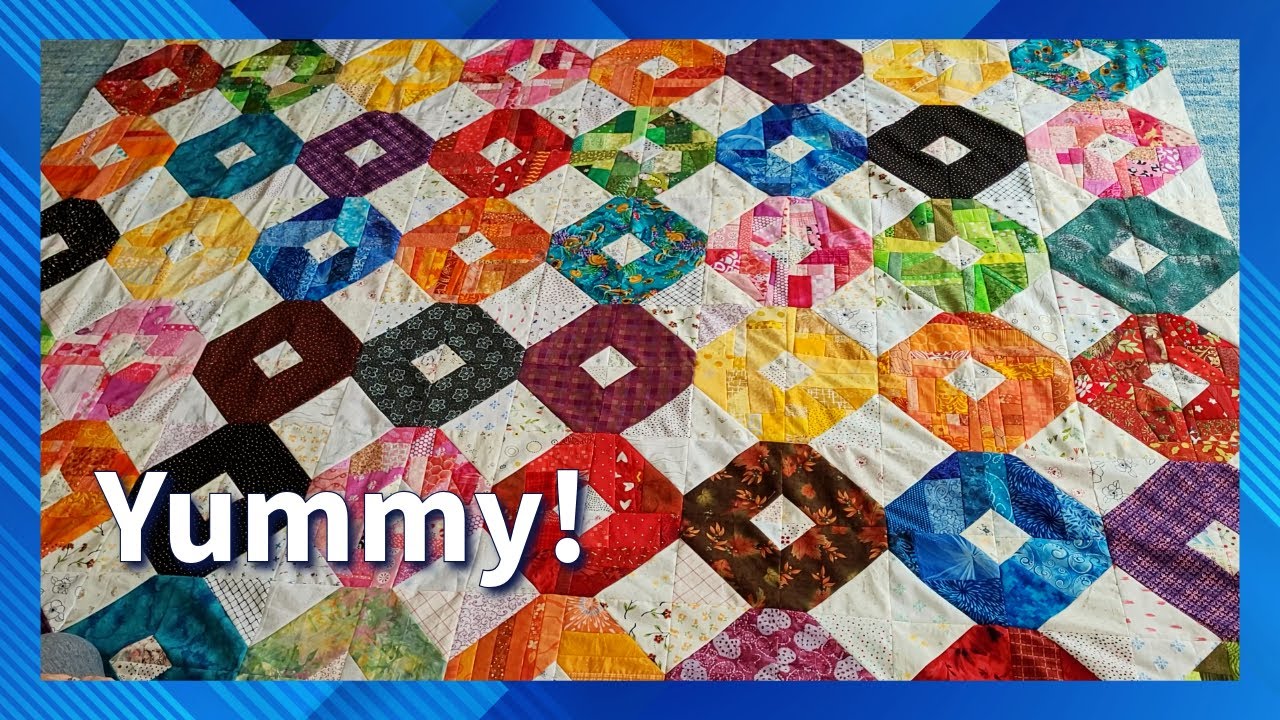 Scraps and yardage work together. (Crumbs too.)