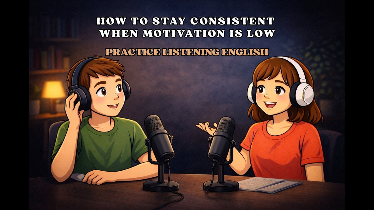 Easy English Conversation l Stay Consistent