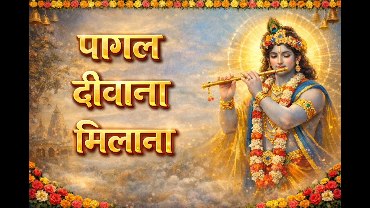New Krishna geet pagal Deewana Mila 2026 Hindi Krishna super geet#Jay Radha Krishna