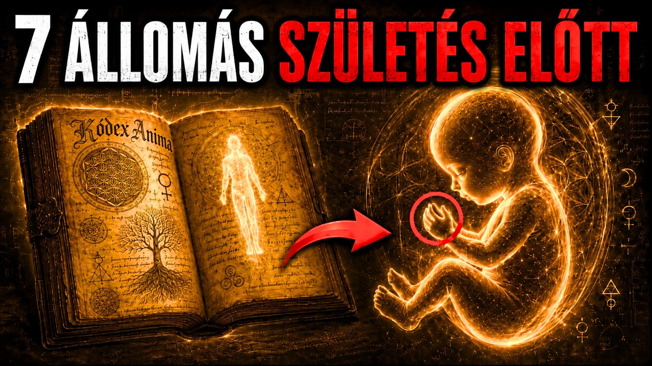 1200 Éves Könyv Felfedi a LÉLEK Születés Előtti Állomásait