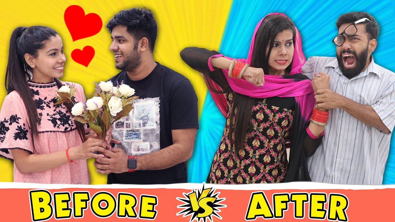 Before Marriage Vs After Marriage | Sanjhalika Vlog
