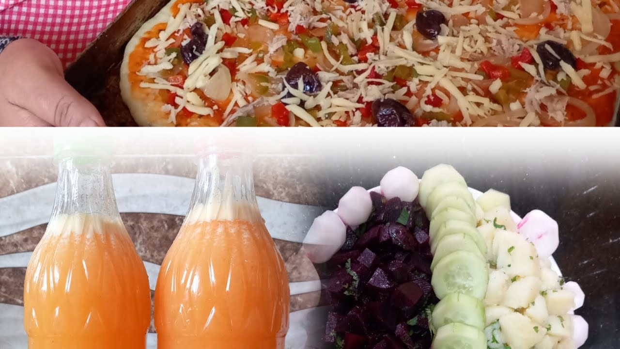 اكبر بيتزة 🍕تهنيك من تمارة😍😍مع عصير 2لتر شرب انت ولى عزيز عليك ❤️❤️مقادرفكل بيت❤️❤️