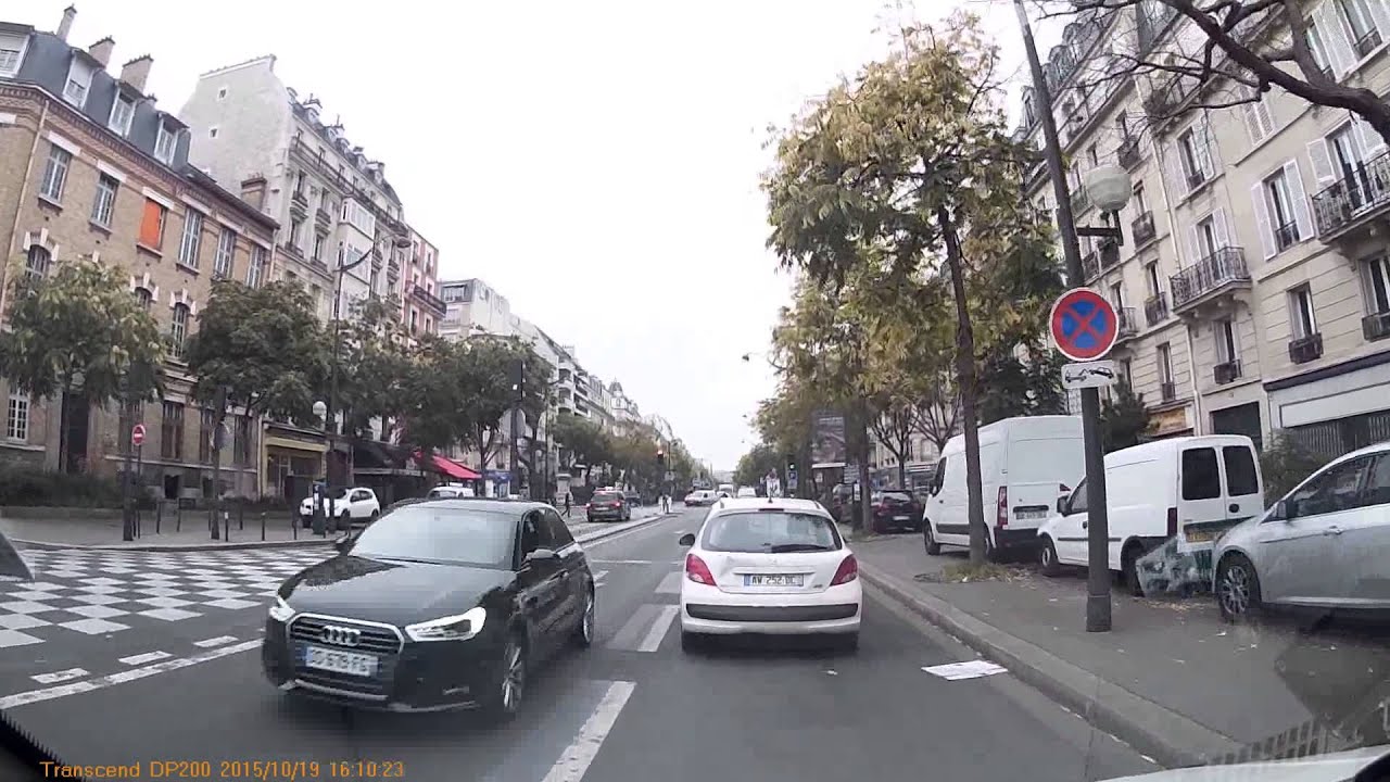 Driving In France - An Afternoon At Work In Paris & Suburbs