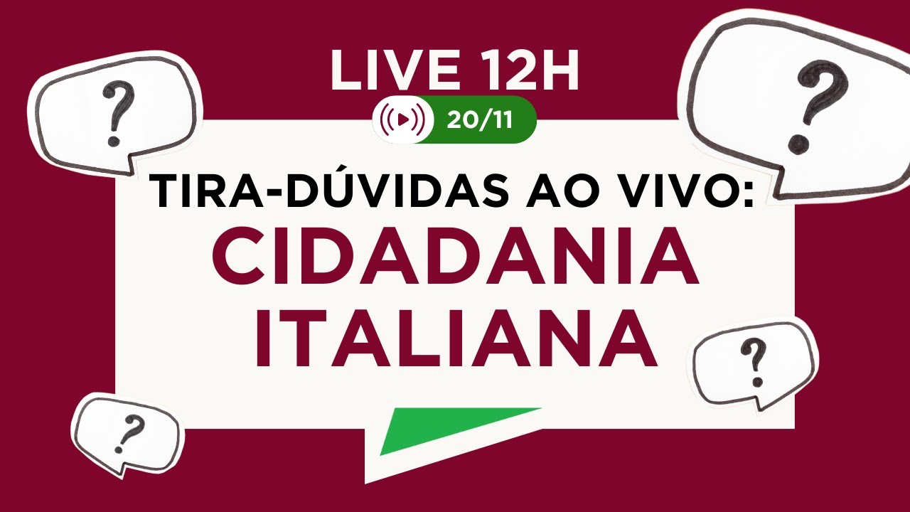 Tira-Dúvidas sobre Cidadania Italiana – Sua dúvida respondida!