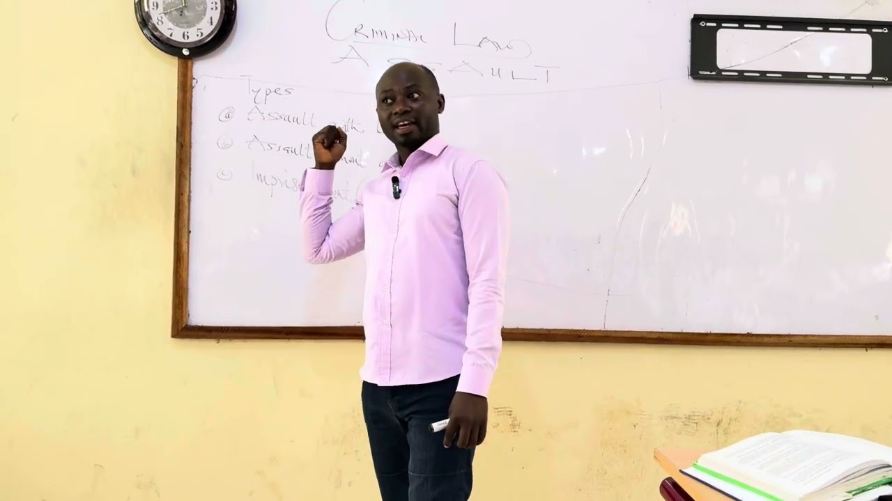 ASSAULT IN CRIMINAL LAW part 1.