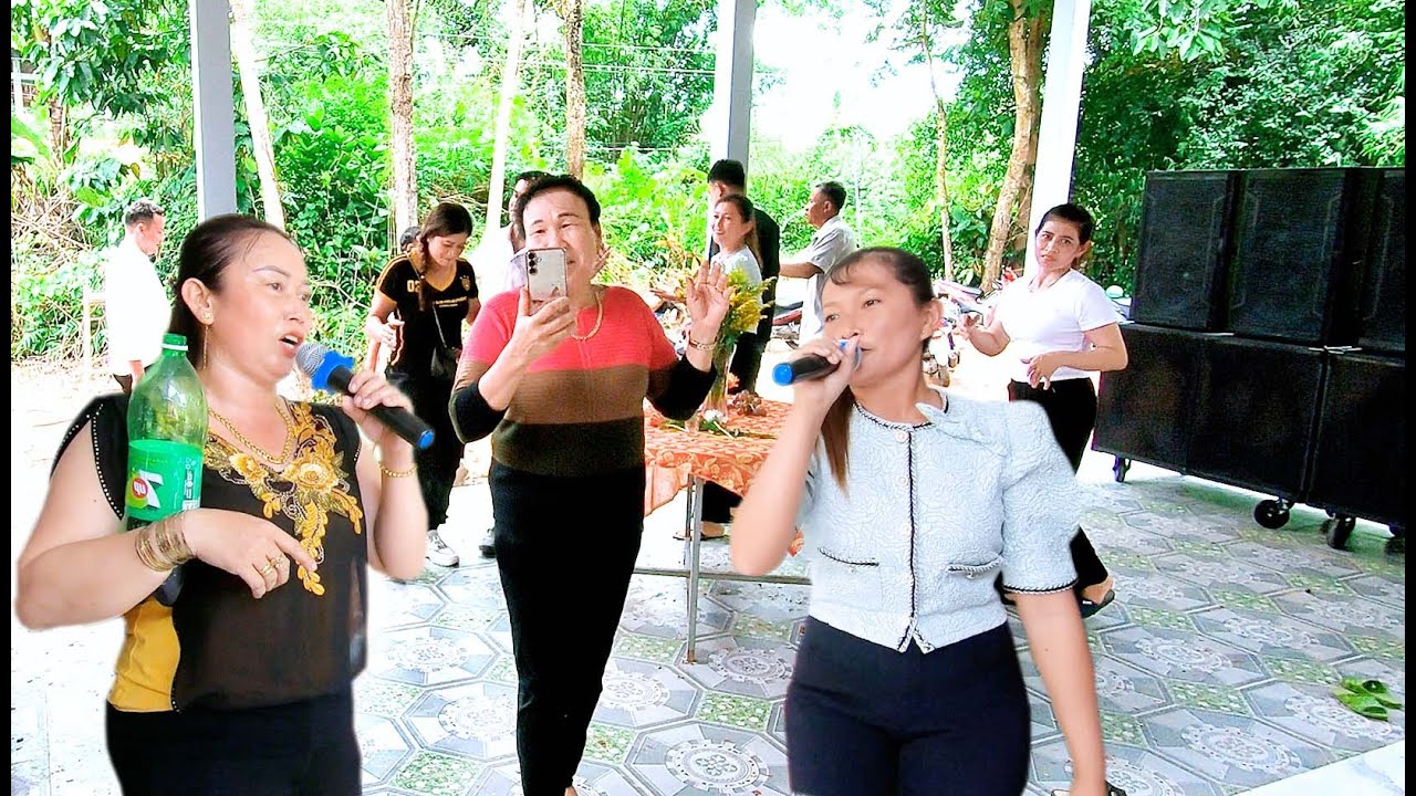 Nhac Song Chan Khang/khmer# trà cú trà vinh/Dạ đc chơi đám ở bên cỏ vay