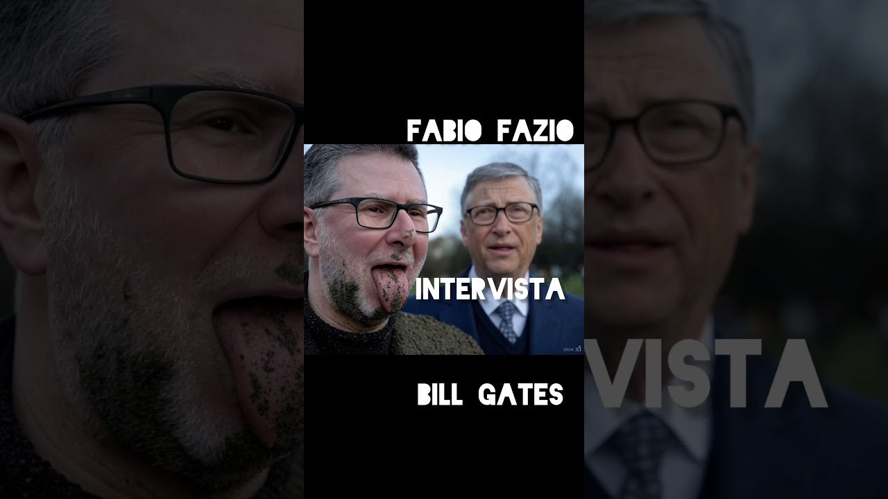 Fabio Fazio intervista Bill Gates