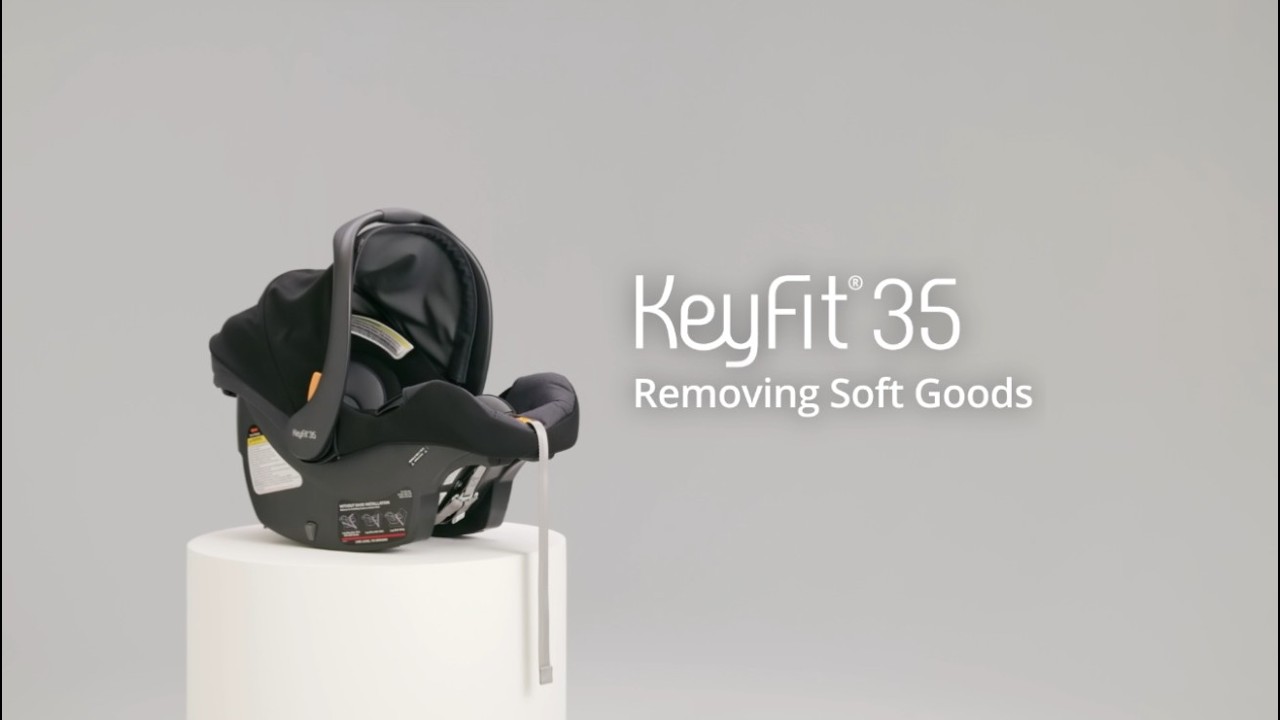 Chicco KeyFit 35 Infant Car Seat - Removing the Fabrics