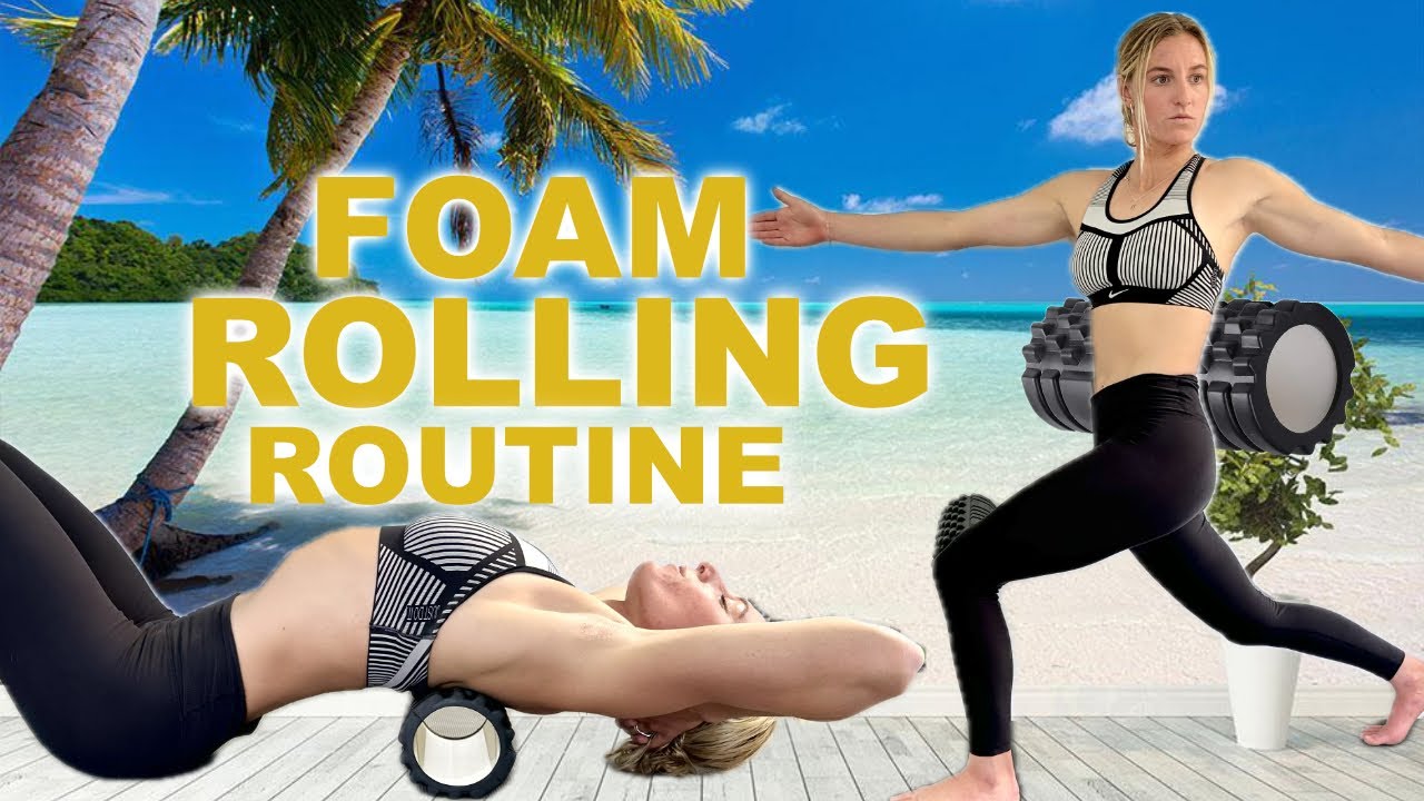 17 Minute Foam Rolling for Surfers (follow along) // Lakey Peterson