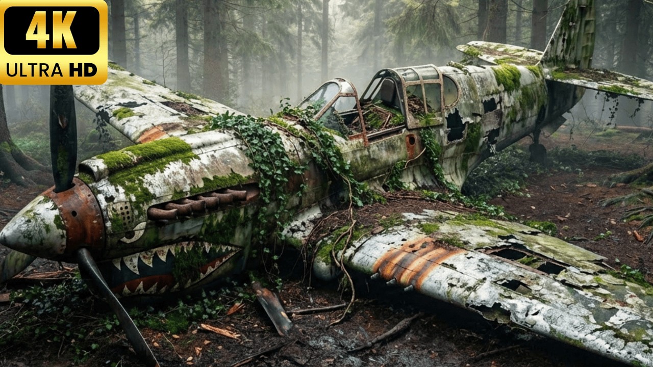 Утерян со времен Второй мировой войны — восстановление легендарного P 40 Warhawk