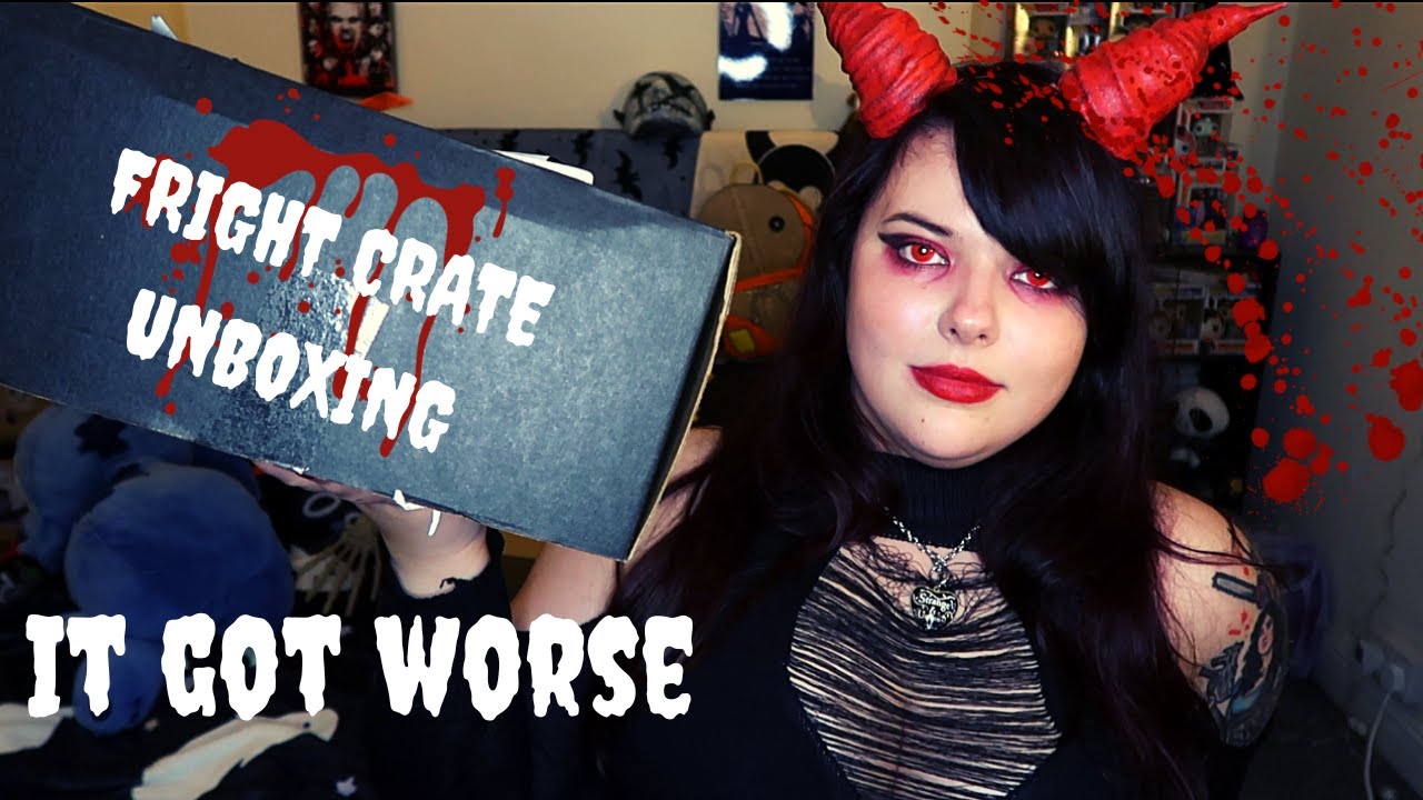 My Second FRIGHT CRATE | It got so much WORSE!