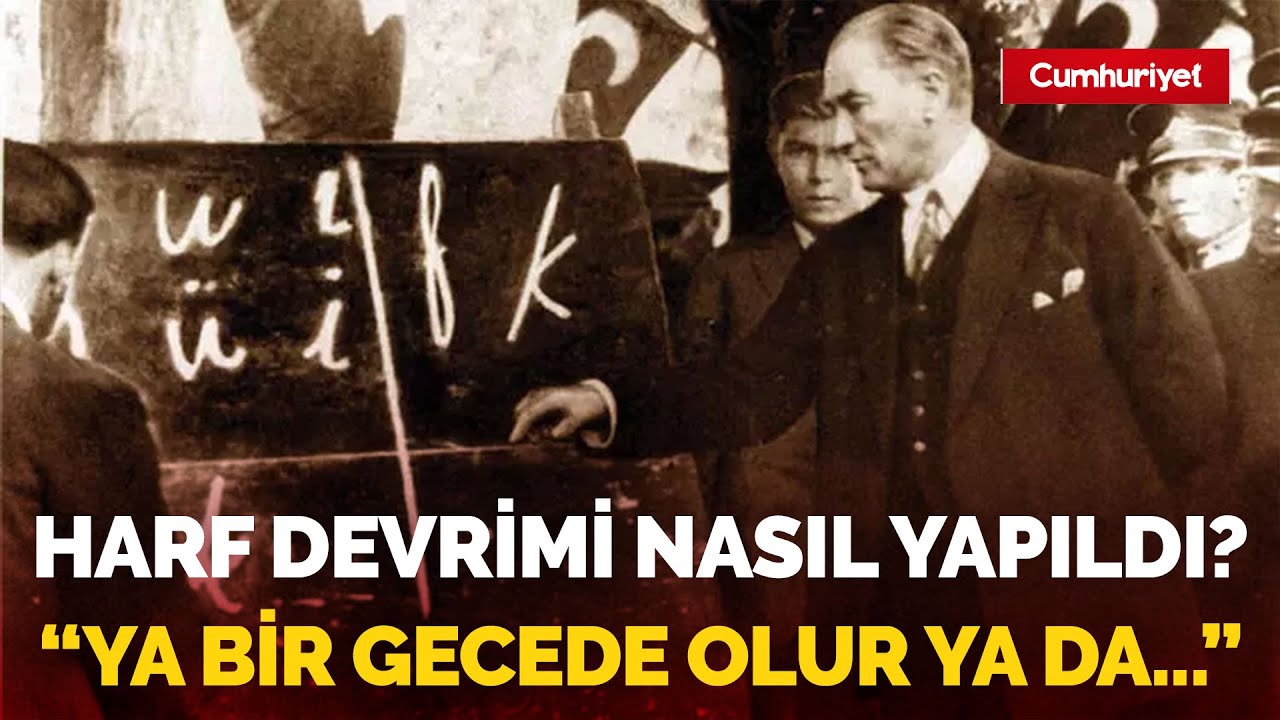 Harf Devrimi nasıl yapıldı? Mustafa Kemal Atatürk'ten İsmet İnönü'ye: Ya bir gecede olur ya da...
