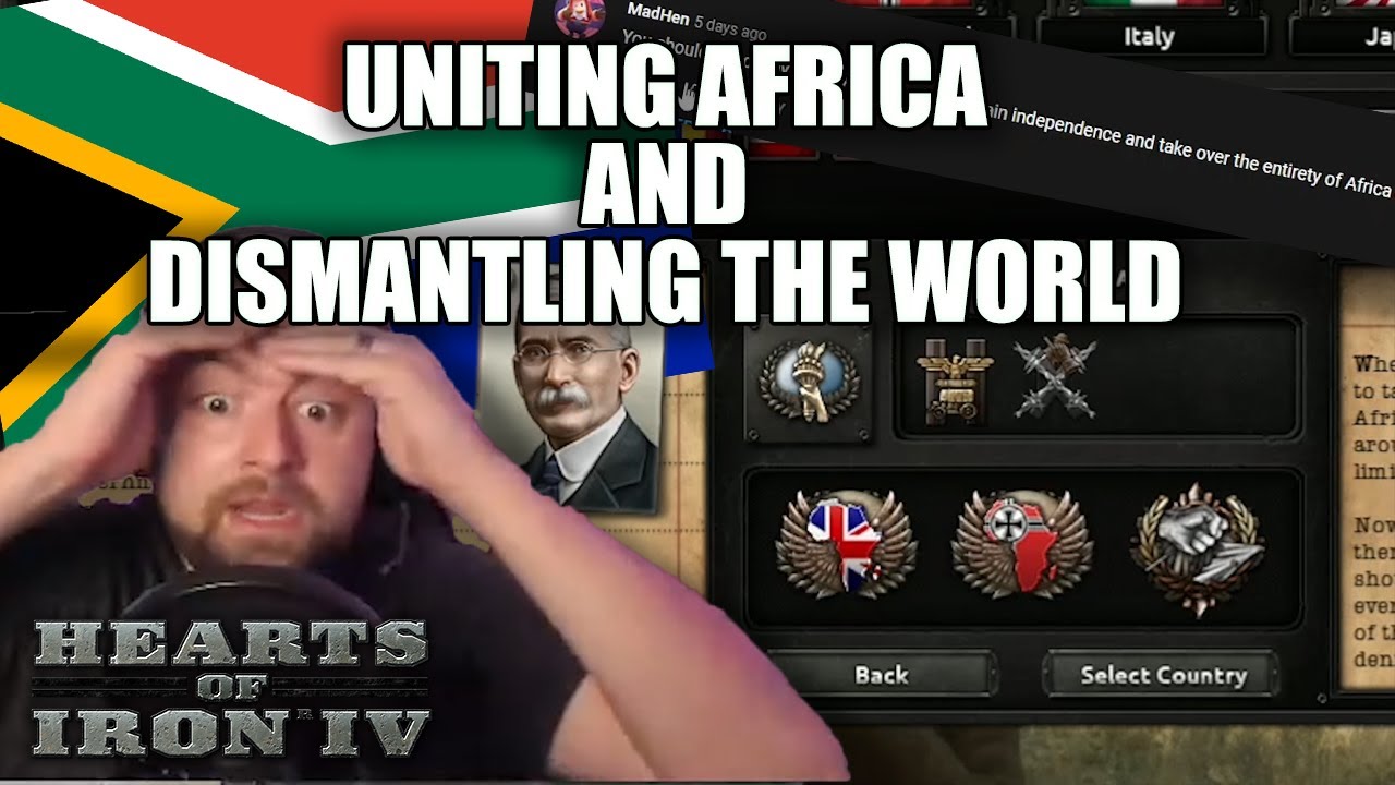 Hoi4 Commie Южная Африка уничтожает колониализм