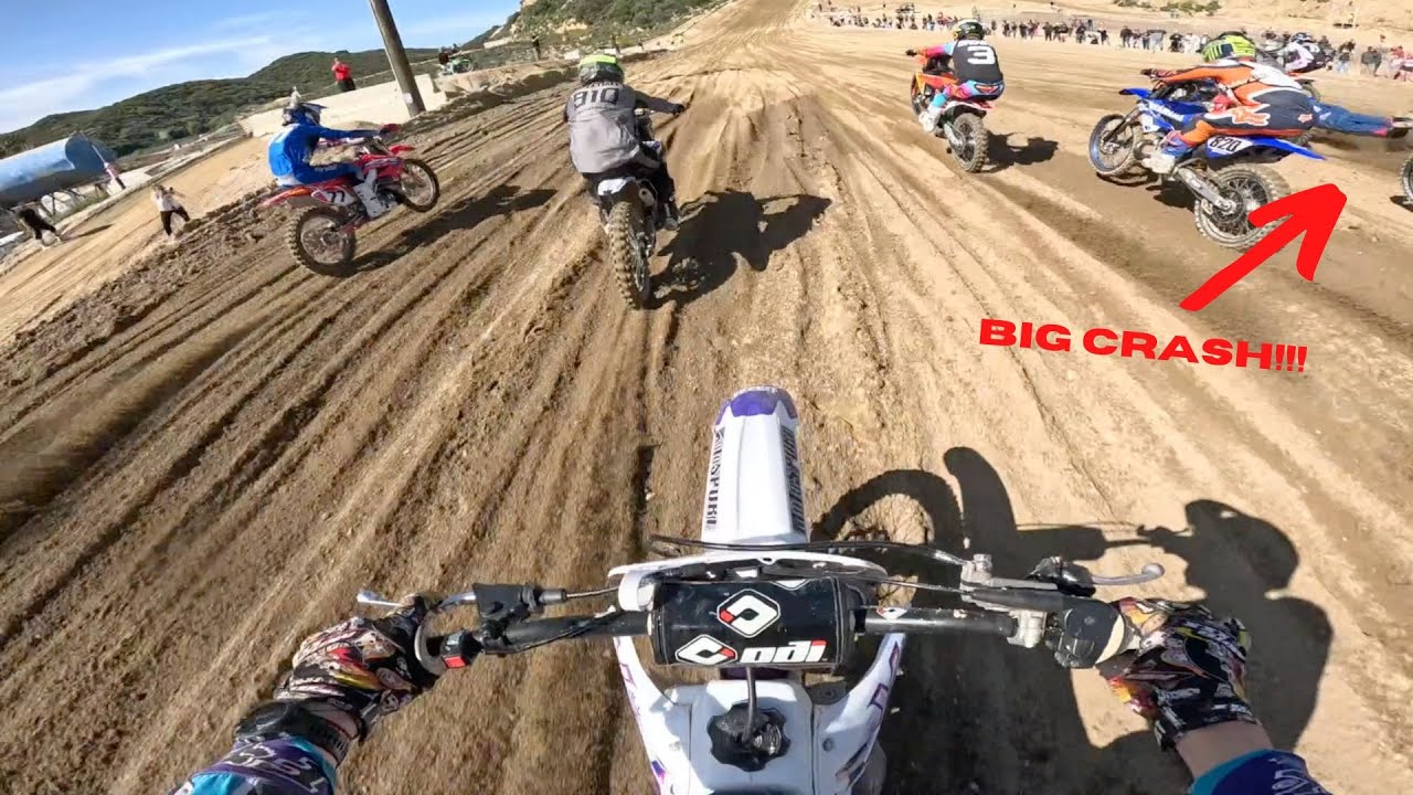 2023 2 STROKE NATIONALS OPEN PRO. BIG CRASH!