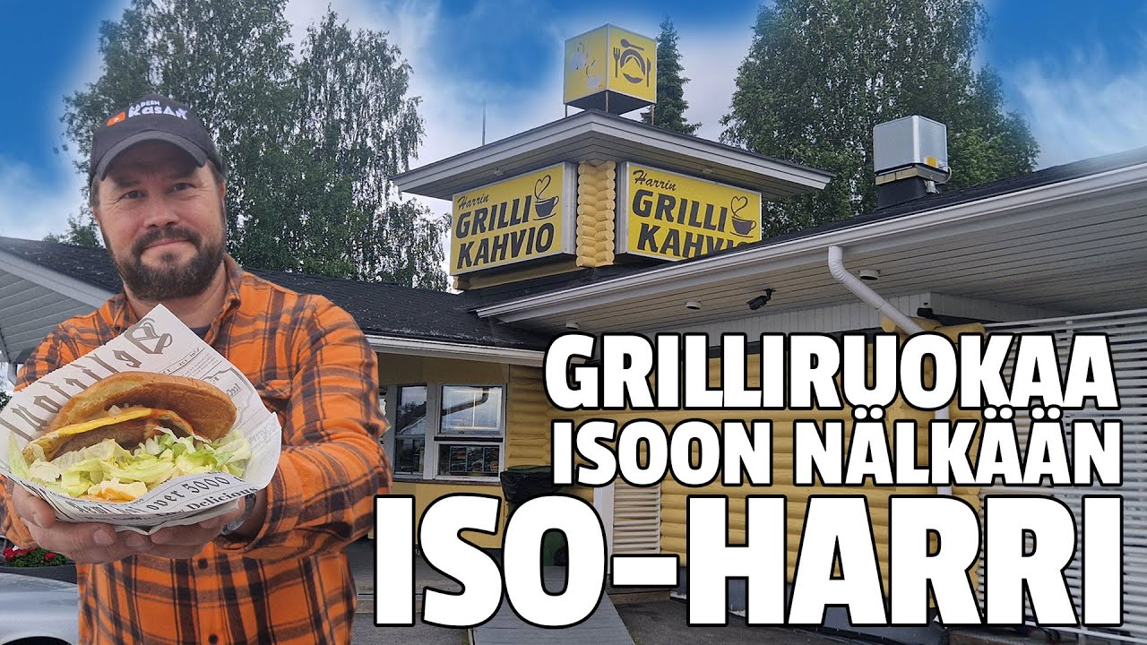ISO-HARRIN KANSSA HARRIN GRILLILLÄ - ALAVUDEN REHELLISTÄ GRILLIRUOKAA