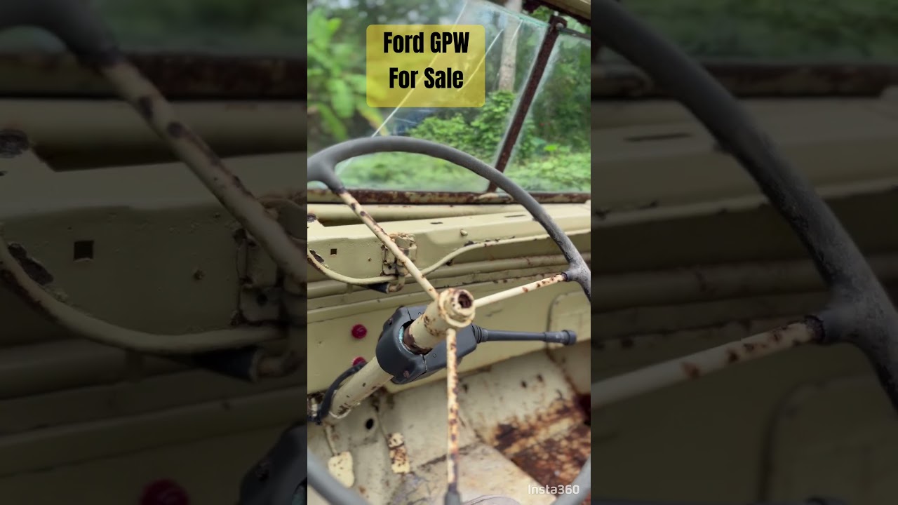 Ford GPW for Sale #ford #fordgpw #willysjeep #shorts #jeep #willys #willysmb #worldwar2 #restoration