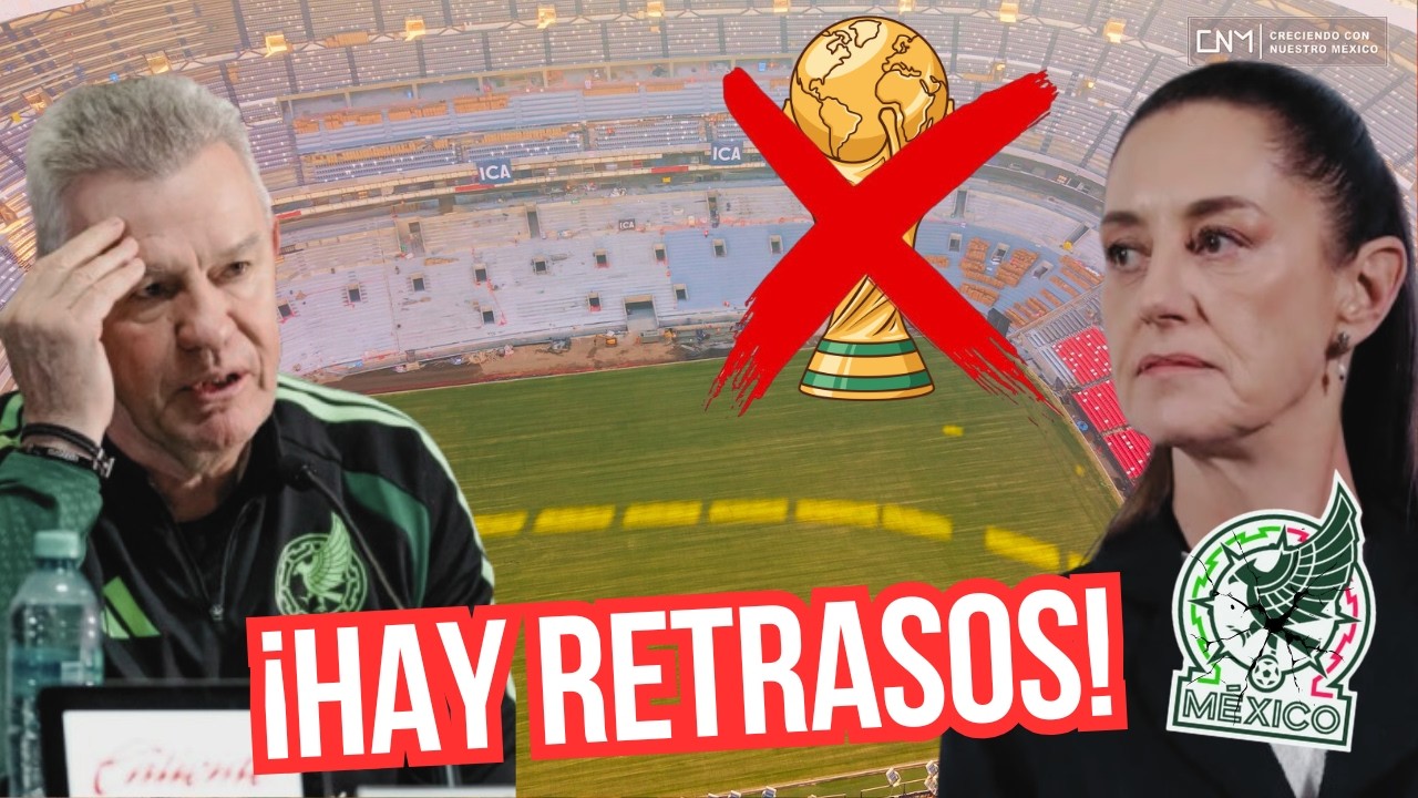 ¿NO ESTÁ LISTO? ¡IMÁGENES REALES del ESTADIO AZTECA!