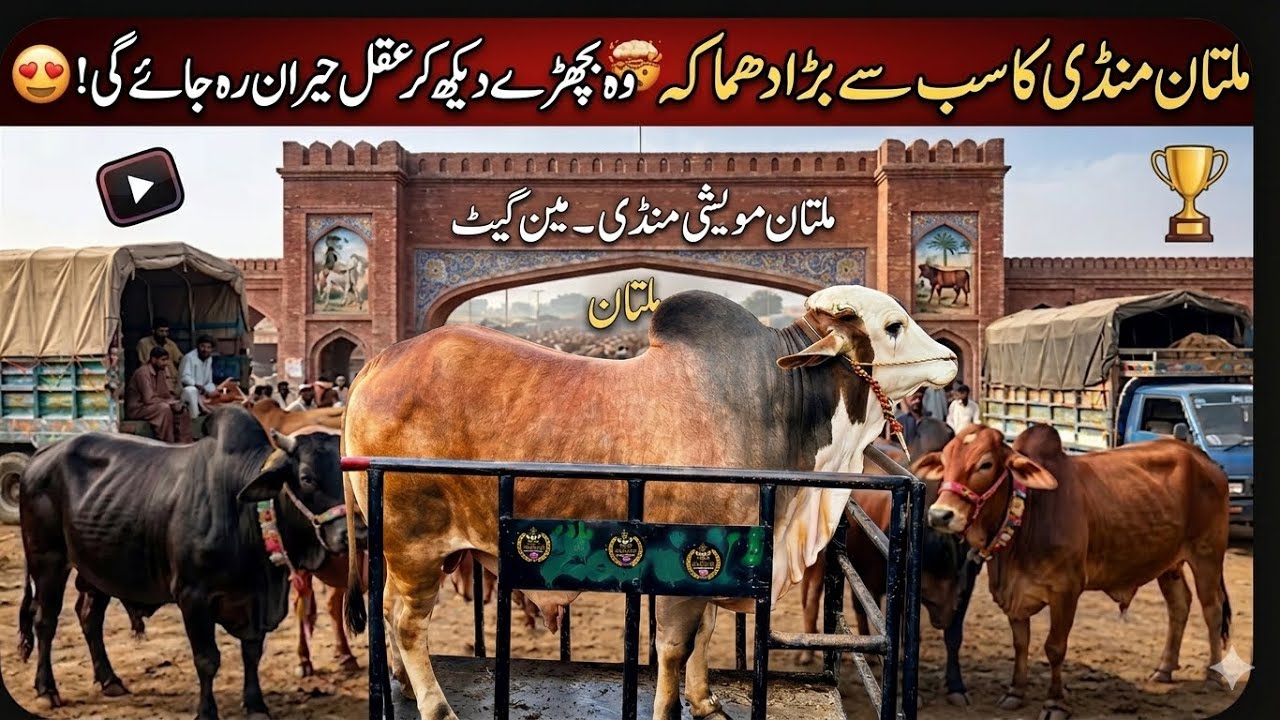 Biggest Bulls of Multan Mandi 2026