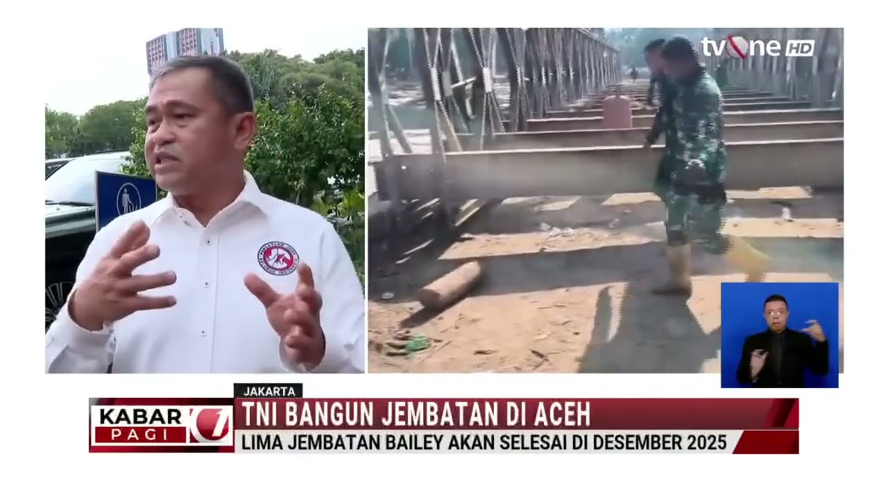 5 Jembatan Baile Di Aceh ditargetkan selesai Desember 2025 - KASAD Jendral TNI Maruli Simanjuntak