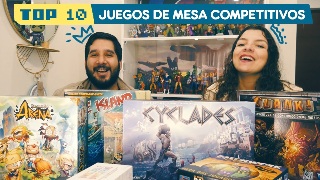 TOP 10 🏆 JUEGOS DE MESA COMPETITIVOS