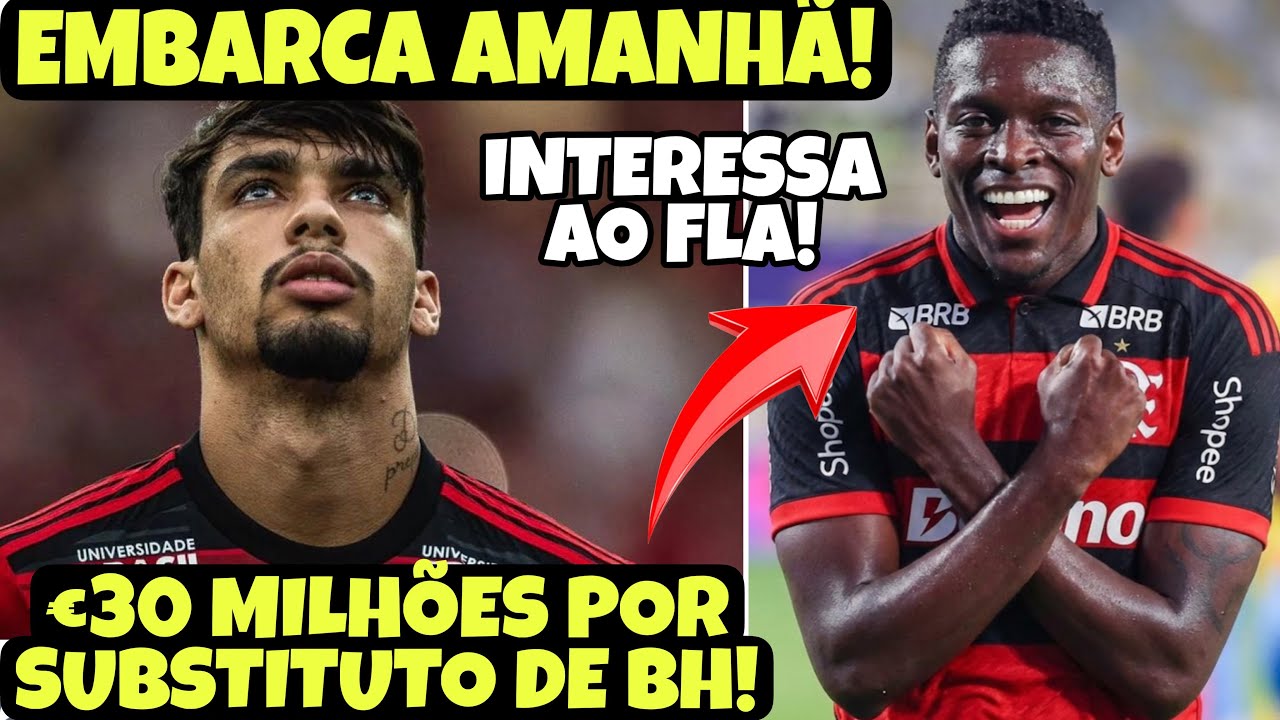 MENGÃO VAI FICAR IMBATÍVEL! JÁ ASSINA E EMBARCA AMANHÃ! DEPOIS VEM ATACANTE! “SUBSTITUTO DO BH”!