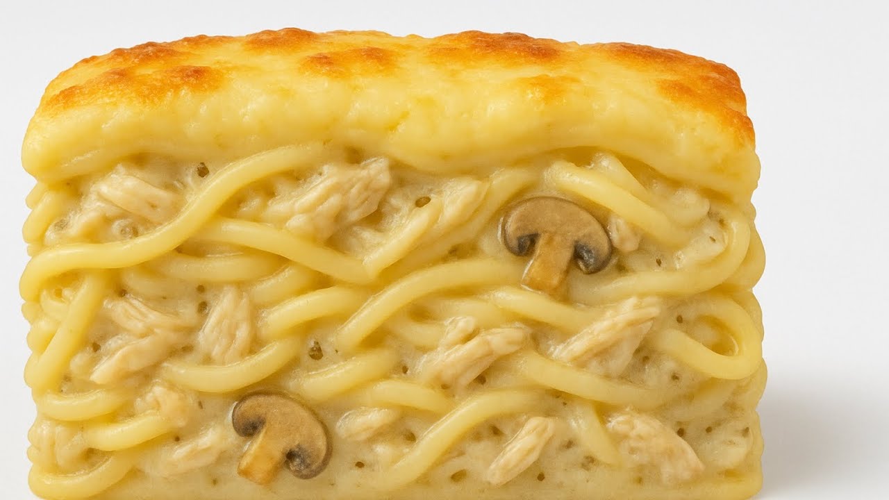 Turkey Tetrazzini • Leftover turkey never tasted so good 