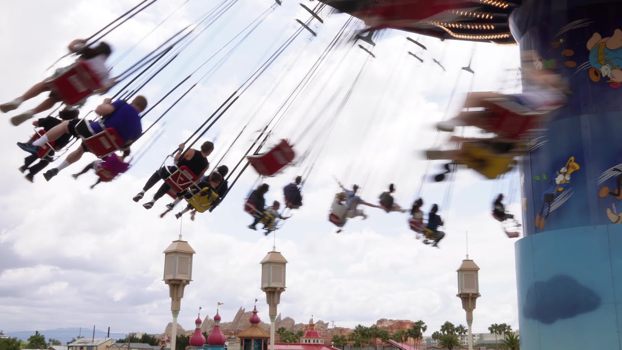 Silly Symphony Swings at Disney California Adventure Park