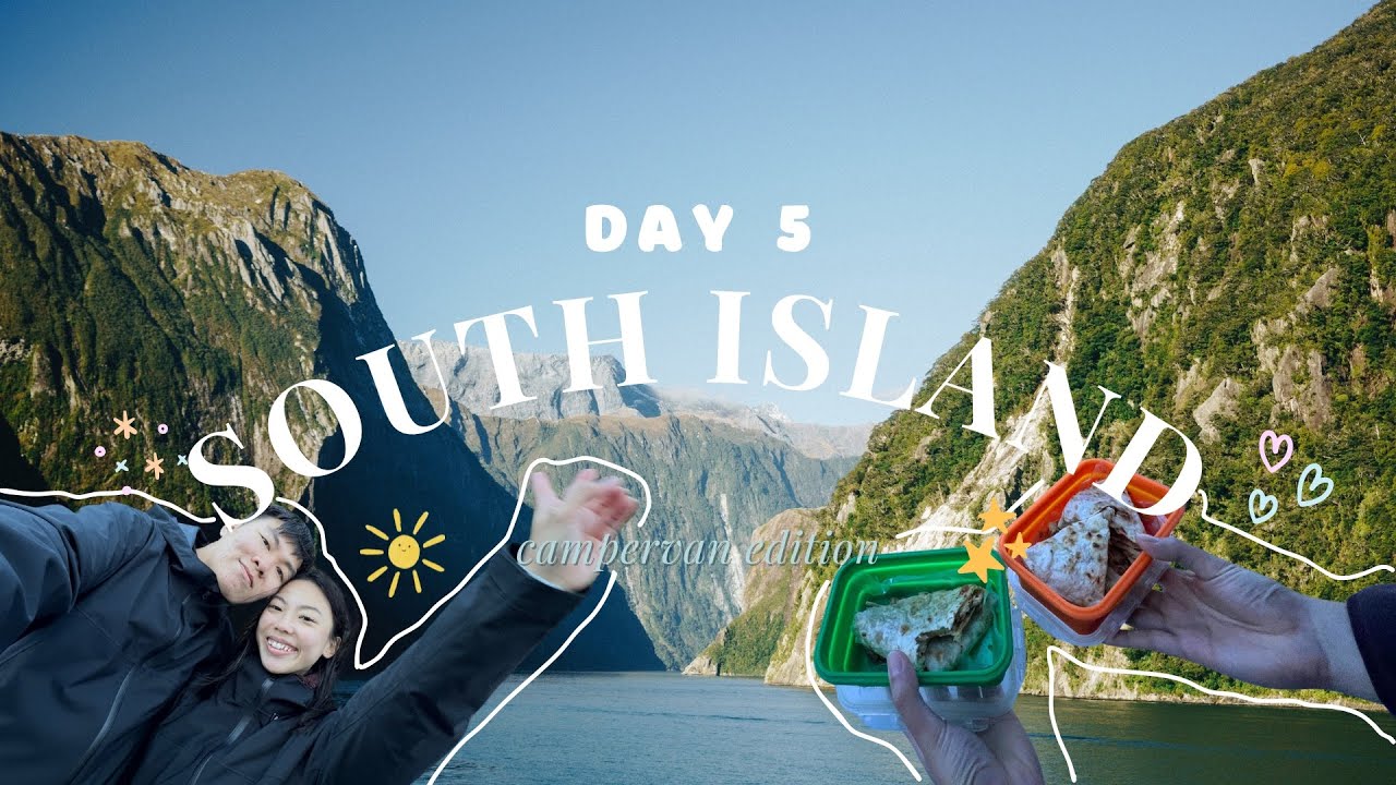 NZ South Island Campervan Day 5: Milford Sound Cruise | Te Anau Lakeview Holiday Park | Campervan