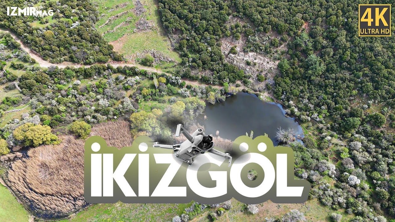 İzmir’in Gizli Cenneti: İkiz Göl - Homeros Vadisi, Bornova | 4K Drone Çekimi