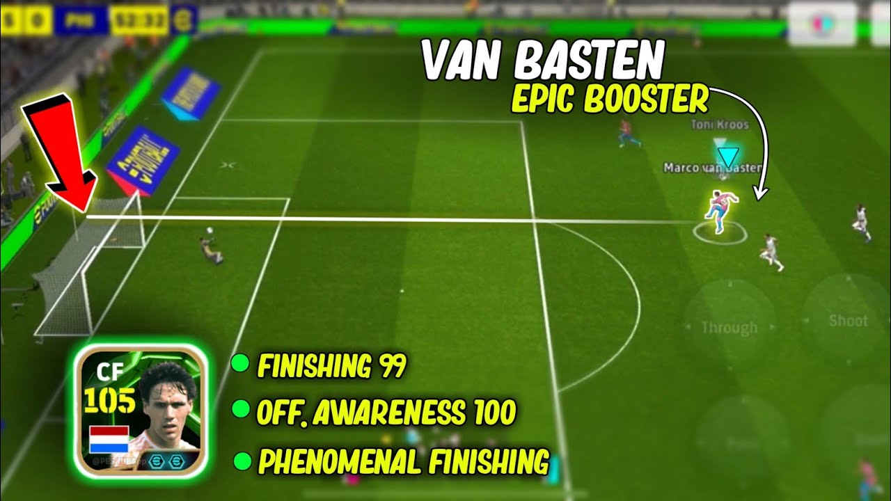 Quite strange 👀 van basten epic card with 99 acceleration and speed hide your keeper