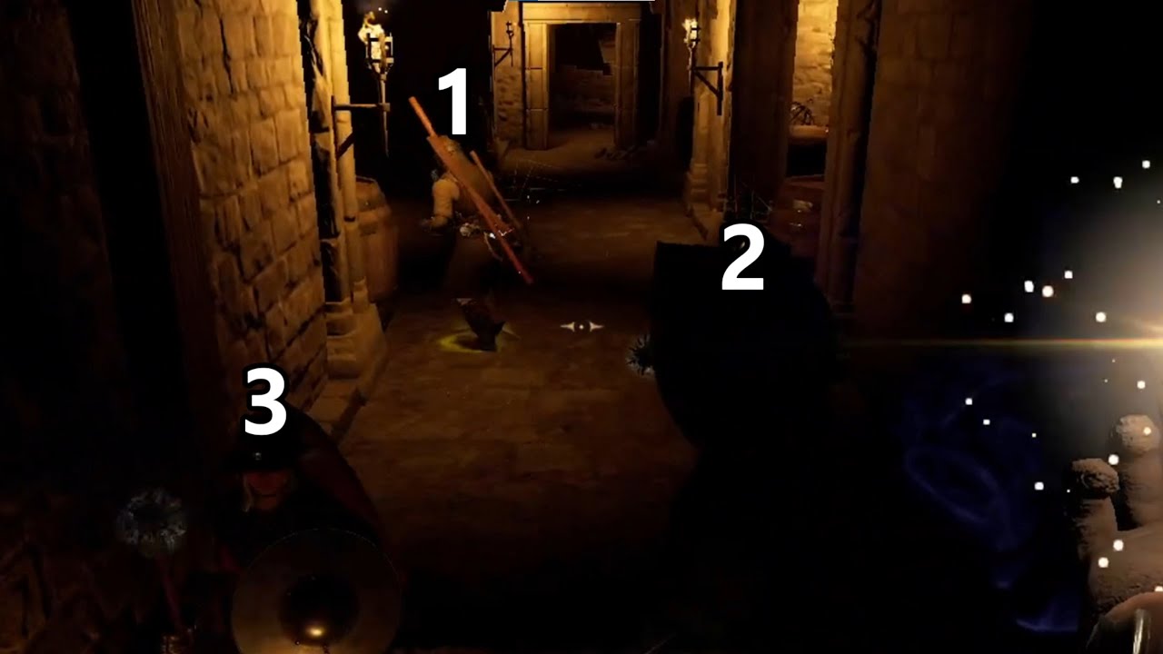 WIZARD VS ZERGS (1v3) | Dark and Darker