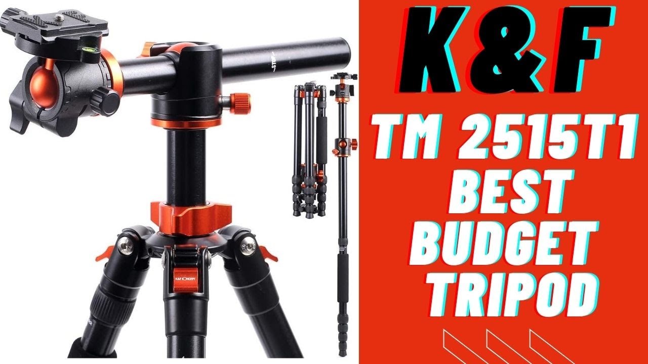 Best Budget Tripod Monopod | K&F TM 2515T1 REVIEW