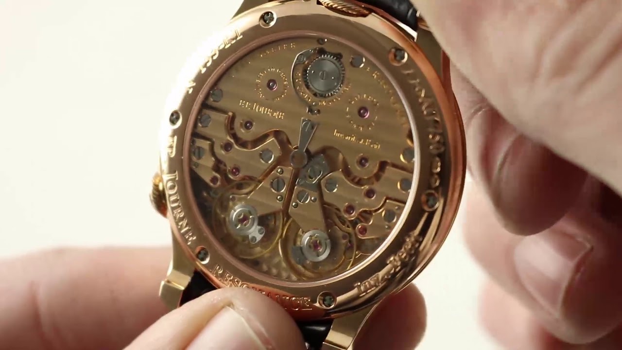 Обзор роскошных часов FP Journe Chronometre Resonance 24HR 2019 года