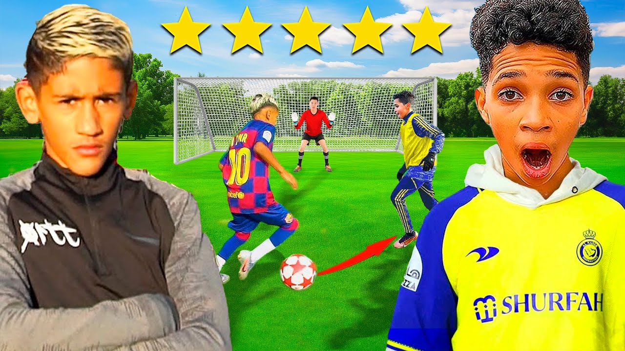 KID MESSI vs. KID RONALDO.. Who is The Best Kid Footballer?