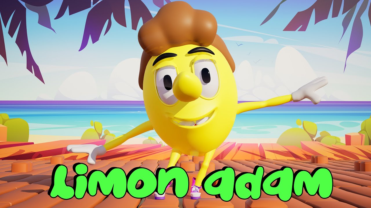 Limon Adam Şip Şap Şop Ayva Adam Portakal Adam Hurma Adam Çocuk Şarkıları Çizgi Film