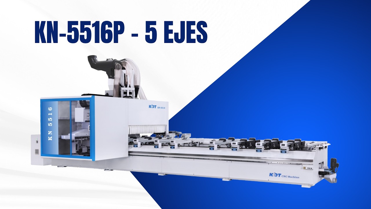 Centro de mecanizado 5 Ejes KN-5516P