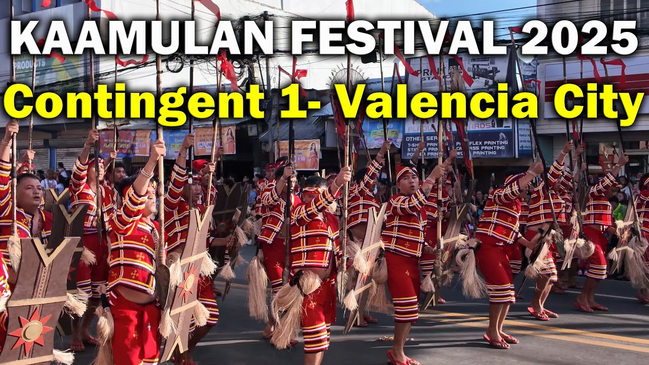 Kaamulan Festival Street Dancing 2025 Contingent 1 - Valencia City