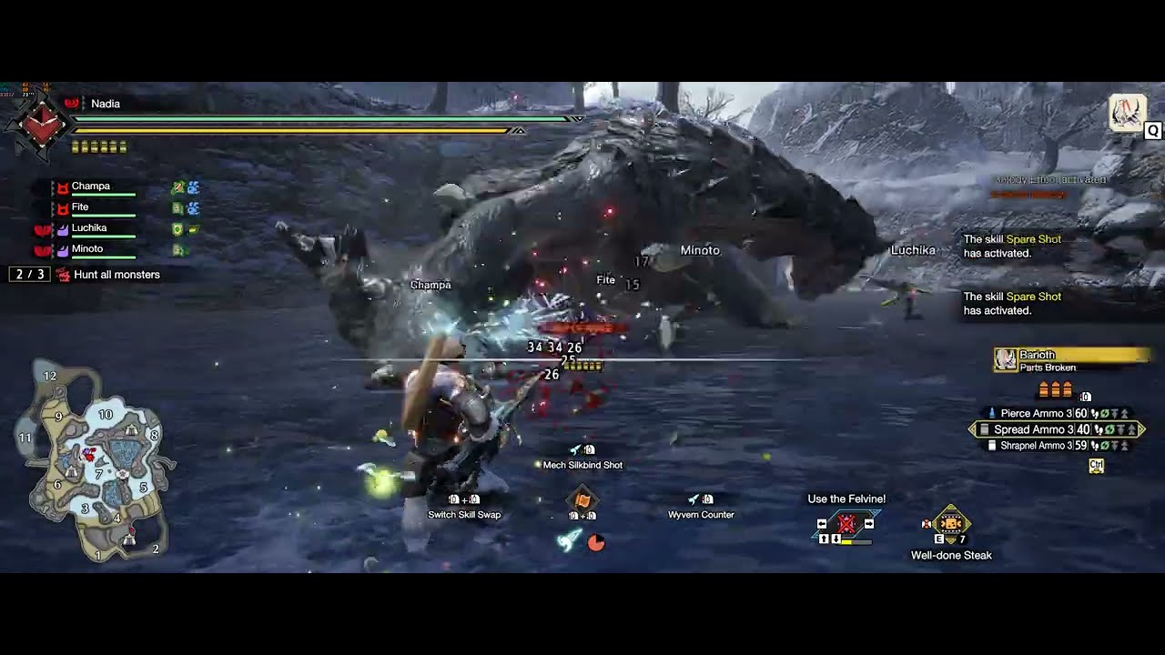 Absolutely loving Wyvernblast Counter - Monster Hunter Rise: Sunbreak